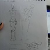 Mi Proyecto del curso: Dibujo anatómico para principiantes. Un progetto di Belle arti, Bozzetti, Disegno a matita, Disegno, Disegno realistico e Disegno anatomico di Masielle Reza - 17.10.2021