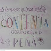 Mi Proyecto del curso: Caligrafía con pinceles de agua para principiantes. Un proyecto de Pintura a la acuarela y Caligrafía de Almudena Diaz Asensio - 17.10.2021