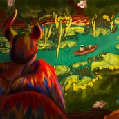maleficent. Traditional illustration, Digital Illustration, and Digital Painting project by Maria - 07.12.2021