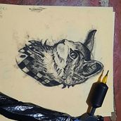 Mi Proyecto del curso: Tatuaje para principiantes. Tattoo Design project by benjamin martinez santos - 10.13.2021