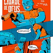 Meu projeto do curso: Ilustração City of God. Vector Illustration, Poster Design, and Digital Illustration project by Gerson Assis - 09.26.2021