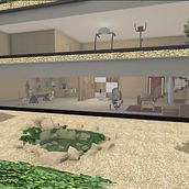 My project in Digital Illustration of Architectural Projects course - the Eco-House. Architecture, L, scape Architecture, Digital Illustration, Digital Architecture, and Architectural Illustration project by David Horgan - 10.04.2021