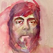 My project in Artistic Portrait with Watercolors course. Fine Arts, Painting, Watercolor Painting, and Portrait Drawing project by lisa_lomax - 10.18.2021