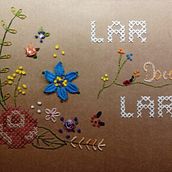 Meu projeto do curso: Bordado em madeira . % Lilian Porpilia tarafından hazırlanan Sanat ve El Sanatları, Güzel sanatlar, Ve Nakış projesi - 10.16.2021