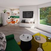 The Ariel Family Home. Un proyecto de Diseño de interiores de guymo_arc - 19.05.2021