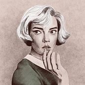 My project in Illustrated Portraits with Procreate course. Traditional illustration, Vector Illustration, Digital Illustration, and Portrait Drawing project by Maks Lazor - 09.24.2021