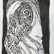 31 days; 31 drawings 2021 part the second. Een project van Traditionele illustratie y  Tekening van Terri Bate - 19.10.2021
