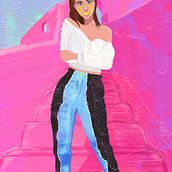 Mi Proyecto del curso: Retratos pictóricos con técnicas digitales. Un progetto di Illustrazione digitale, Disegno di ritratti e Pittura digitale di Esteban Sanchez - 19.10.2021