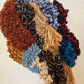 My project in Contemporary Tapestry Weaving course. Arts, Crafts, Fiber Arts & Interior Decoration project by cindy_calenti - 10.09.2021