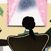 A girl’s hidden life. Een project van Traditionele illustratie van Zsuzsanna Beres - 19.10.2021
