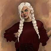 My project in Powerful Female Characters: Illustrating Confidence and Diversity course. Traditional illustration, Painting, Digital Illustration, Digital Drawing, and Digital Painting project by Emily Gyllenspetz - 09.20.2021