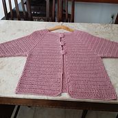 Meu projeto do curso:  Top-down: roupas de crochê sem costura. Fashion Design, Fiber Arts, DIY, and Crochet project by Fernanda Lousada Belmont - 10.17.2021