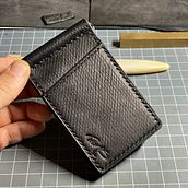 Small Wallet with Spring Money Clip. Accessor, Design, Pattern Design, and Sewing project by thomasobrey - 10.10.2021