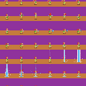 Mi Proyecto del curso: Animación de personajes en pixel art para videojuegos . Character Animation, Video Games, Pixel Art, and Game Development project by Mauricio Aguirre - 10.20.2021
