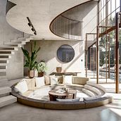 Casa en Tulum. Architecture, 3D Modeling, Digital Architecture, 3D Design, and ArchVIZ project by Martha Serrano - 10.17.2021