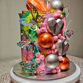 Mi Proyecto del curso: Cake design: técnicas decorativas modernas . DIY, Dan Desain proyek oleh Indania del valle Pérez sandoval - 09.18.2021