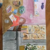 My project in Exploratory Sketchbook: Find Your Drawing Style course. Un proyecto de Ilustración tradicional, Bocetado, Creatividad, Dibujo, Pintura a la acuarela, Sketchbook y Pintura gouache de nastya_leonova - 19.10.2021