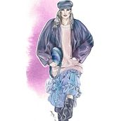 Il mio progetto del corso: Illustrazione di moda: dalla passerella alla carta. Traditional illustration project by NICOLETTA SALFO - 11.02.2021