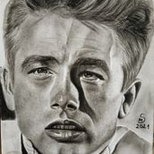 My project in Artistic Charcoal Portraiture: Creating Atmosphere course. Traditional illustration, Fine Arts, Drawing, Portrait Drawing, Realistic Drawing, and Artistic Drawing project by Mĺadèn Stojaňovśki - 10.20.2021