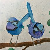 My project in Artistic Watercolor Techniques for Illustrating Birds course. Traditional illustration, Watercolor Painting, Realistic Drawing, and Naturalistic Illustration project by Sian - 10.21.2021