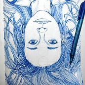 pen. Traditional illustration, Painting, Drawing, Portrait Drawing, Realistic Drawing, and Artistic Drawing project by Gustavo Adolfo - 05.12.2021