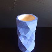Mon projet du cours : Moules géométriques faits main : créez des objets polyédriques. Design, Accessor, Design, Arts, Crafts, Fine Arts, Interior Design, Decoration, Interior Decoration, and DIY project by bruno_d_savelli - 10.25.2021