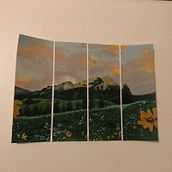Landscape  Ein Projekt aus dem Bereich Traditionelle Illustration und Malerei von Aylin Apaydin - 21.10.2021