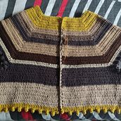 Il mio progetto del corso: Top-down: capi interi all'uncinetto. Fiber Arts, DIY, and Crochet project by mcm73 - 10.22.2021
