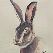 Mi Proyecto del curso: Técnicas experimentales de acuarela para principiantes . Un proyecto de Ilustración tradicional, Bellas Artes, Pintura a la acuarela e Ilustración naturalista				 de Claudia Bejarano - 22.10.2021