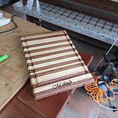 Mi Proyecto del curso: Carpintería básica: crea piezas combinando maderas. Accessor, Design, Arts, Crafts, Interior Design, DIY, and Woodworking project by jose_damini - 10.25.2021