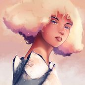 Mi Proyecto del curso: "Un amanecer en las montañas nevadas". Traditional illustration, Drawing, Digital Illustration, Portrait Drawing, Digital Drawing, and Digital Painting project by David Cipriano - 10.24.2021