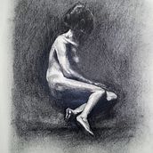 Mi Proyecto del curso: Dibujo anatómico para principiantes. Fine Arts, Sketching, Pencil Drawing, Drawing, Realistic Drawing, and Figure Drawing project by Enrique Enríquez Chaves - 10.24.2021