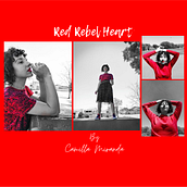 Introduction to fashion styling: Red Rebel Heart. Fashion Design, Fashion Photograph, and Audiovisual Production project by Camilla Miranda - 09.29.2021