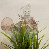 My project in Negative Watercolor Painting for Children's Illustration course. Traditional illustration, Painting, Pencil Drawing, Watercolor Painting, Children's Illustration, and Narrative project by Aydee Patino - 10.25.2021