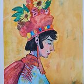 Mi Proyecto del curso: Técnicas experimentales de acuarela para principiantes . Traditional illustration, Fine Arts, Watercolor Painting, and Naturalistic Illustration project by Fernanda Simutaa - 10.25.2021