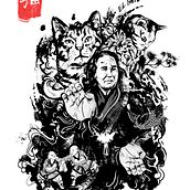 Día Internacional del Karate. Un proyecto de Ilustración tradicional, Bellas Artes, Pintura, Dibujo, Diseño de carteles y Dibujo digital de Chema Bercial Patiño - 25.10.2021