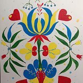 My project in Introduction to Floral Illustration with Acrylic course. Traditional illustration, Fine Arts, Painting, Drawing, Acr, lic Painting, and Botanical Illustration project by Liz Danko - 10.25.2021