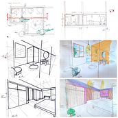 Mi Proyecto del curso: Introducción al dibujo arquitectónico a mano alzada. by:Karen L. García Ein Projekt aus dem Bereich Architektur und Architektonische Illustration von Karen Lily García Esquivel - 26.10.2021