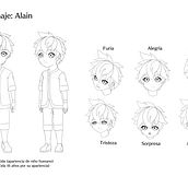 Mi Proyecto del curso: Creación de personajes manga. Traditional illustration, Character Design, Comic, and Manga project by David Cruz Crisóstomo - 10.20.2021