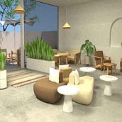 Mi Proyecto del curso: Diseño de interiores para restaurantes. Un proyecto de Arquitectura interior, Diseño de interiores, Interiorismo y Retail Design de Mery Gálvez - 27.10.2021