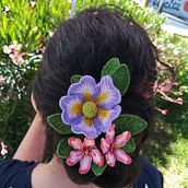 Mi Proyecto del curso: Bordado stumpwork: crea adornos en 3D. Embroider, Jewelr, and Design project by Ruth Burgos - 10.07.2021