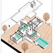 Meu projeto do curso: Ilustração digital de projetos arquitetônicos. Een project van Architectuur, L, scaping, Digitale illustratie, Digitale architectuur y  Architecturale illustratie van Gabriella Teixeira Montenegro - 23.10.2021