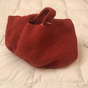 Bolso para mis materiales, tejido en espiral. Een project van  Modeontwerp, Textiel, DIY y Haken van riedwegmerce - 27.10.2021