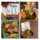 My project in Pop-Up Book Creation course. Projekt z dziedziny Craft, Grafika ed, torska, Papercraft,  Introligatorstwo, Kreat, wne zabaw i z dziećmi użytkownika nurtureyrheart - 27.10.2021