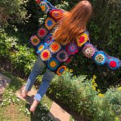 Chaleco con grannys. Un projet de Création de costumes , et Crochet de Francisca Imboden Fernández - 27.10.2021