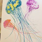 Mi Proyecto del curso: Técnicas aplicadas de ilustración en acuarela Ein Projekt aus dem Bereich Traditionelle Illustration, Bildende Künste, Malerei und Aquarellmalerei von desierto9 - 28.10.2021
