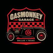 Gasmonkey Garage. Traditional illustration, and Design project by Clark Orr - 10.28.2021