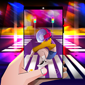 Mi Proyecto del curso: Ilustración vectorial con efectos de luz. Un proyecto de Ilustración tradicional, Ilustración vectorial, Ilustración digital y Diseño digital de Juan Victor Pajarito Calle - 15.10.2021