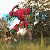 NIñaRobot. Un progetto di Direzione artistica, Character design 3D, 3D, Arte concettuale e Character design di Alan Sánchez Flores - 28.10.2021