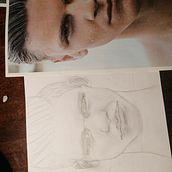 My project in Portrait Sketchbooking: Explore the Human Face course. Un proyecto de Bocetado, Dibujo, Dibujo de Retrato, Dibujo artístico y Sketchbook de kowal_mags - 28.10.2021